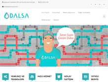 Tablet Screenshot of dalsainsaat.com
